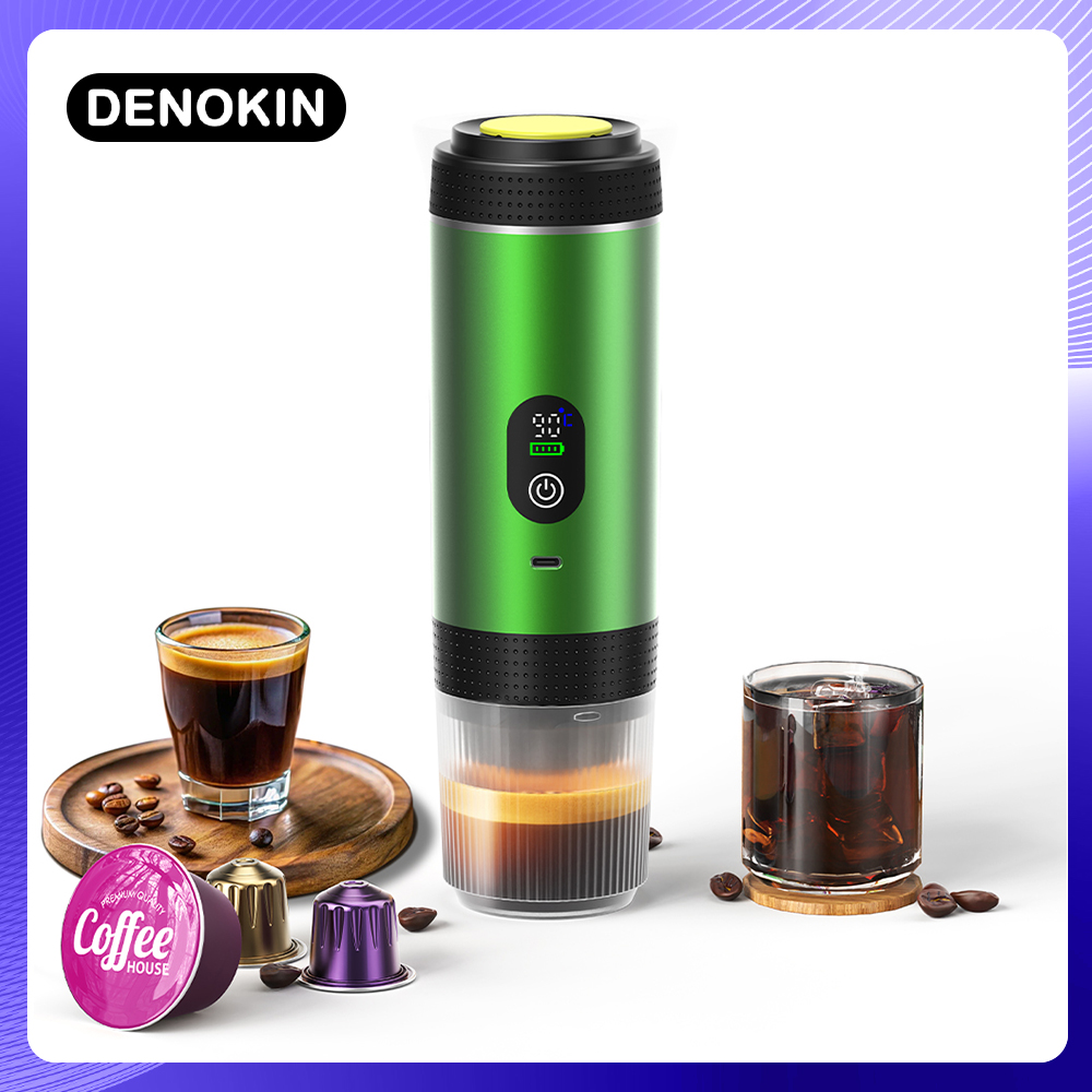 Coffee Equipment For Home - DENOKIN 3-in-1 Capsule Coffee Maker With