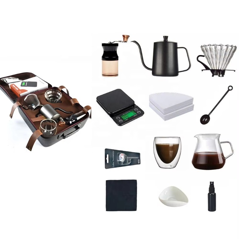2026In Stock 10 12 Piece Hand- - огляд і ціна Coffee Equipment Gift Set