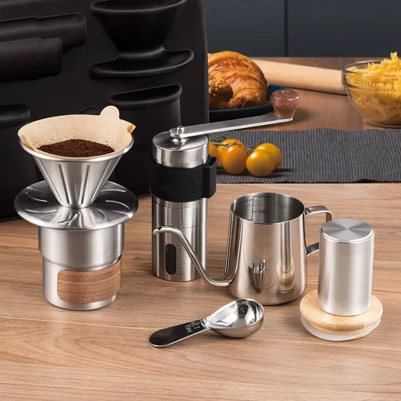 Hand Brewed Coffee Set Outdoor - огляд і ціна Coffee Equipment Gift Set