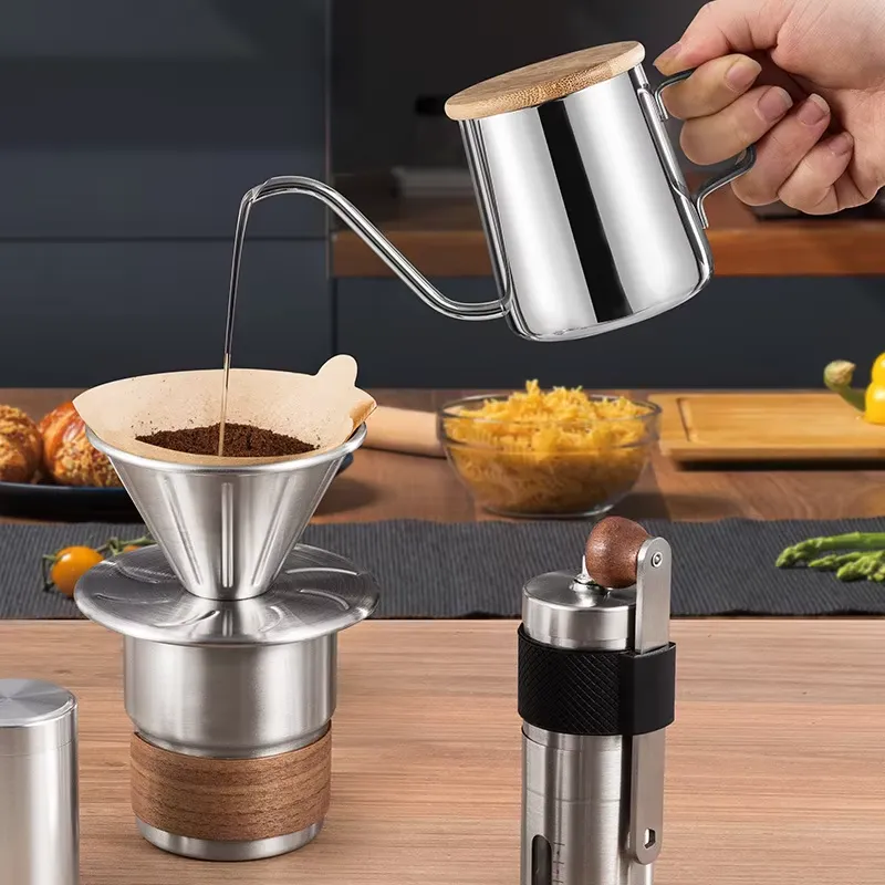 Hand Brewed Coffee Set Outdoor - огляд і ціна Coffee Equipment Gift Set
