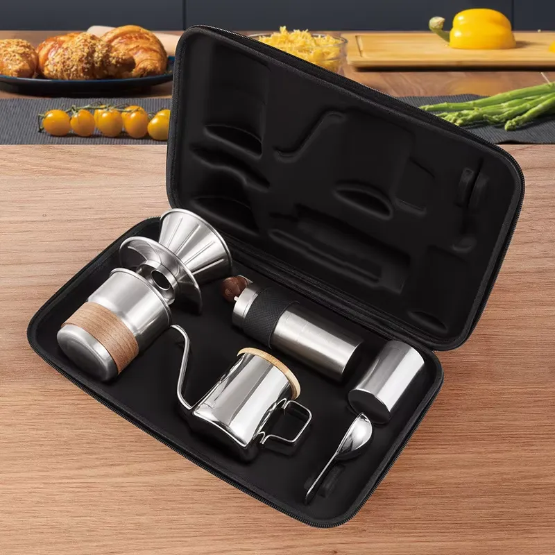 Hand Brewed Coffee Set Outdoor - огляд і ціна Coffee Equipment Gift Set