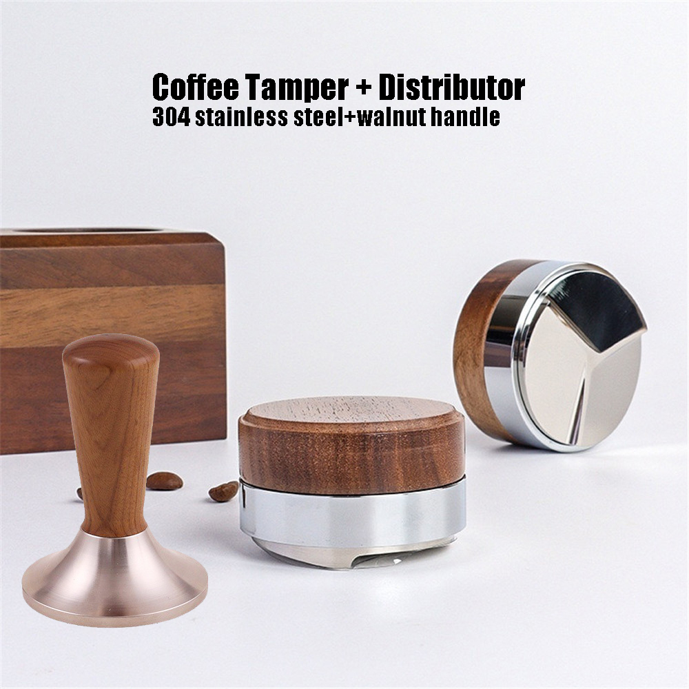 51 53 58.5mm Coffee Tamper Cof - огляд і ціна Coffee Equipment Kit