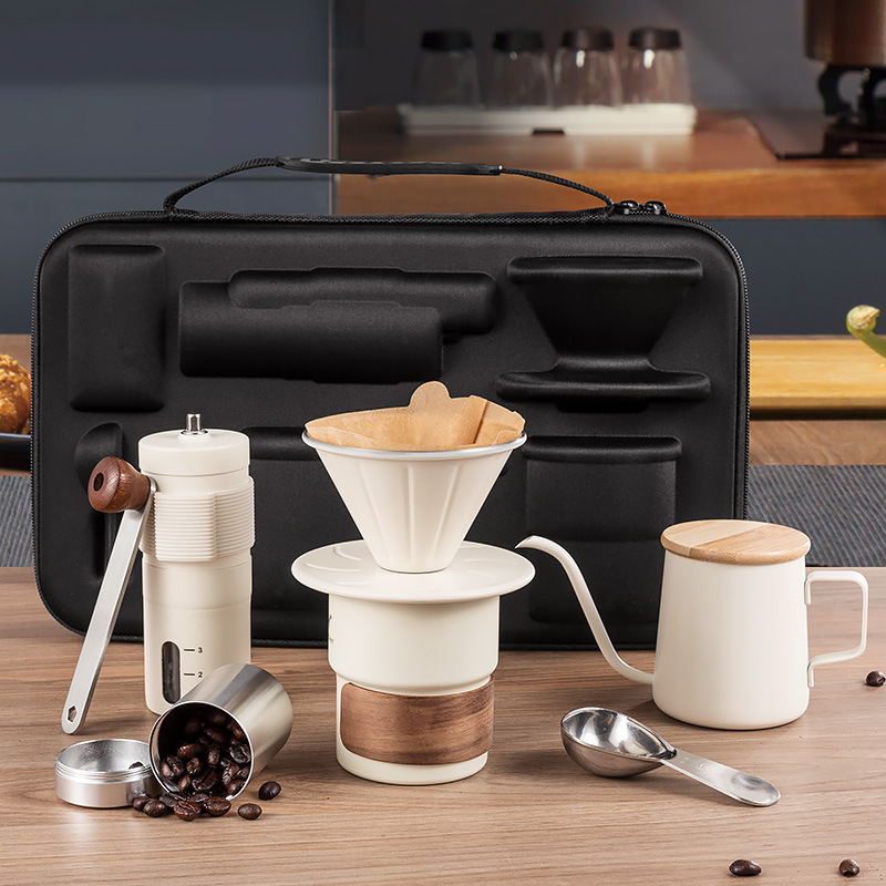Hand brewed coffee pot set, po - огляд і ціна Coffee Equipment Gift Set