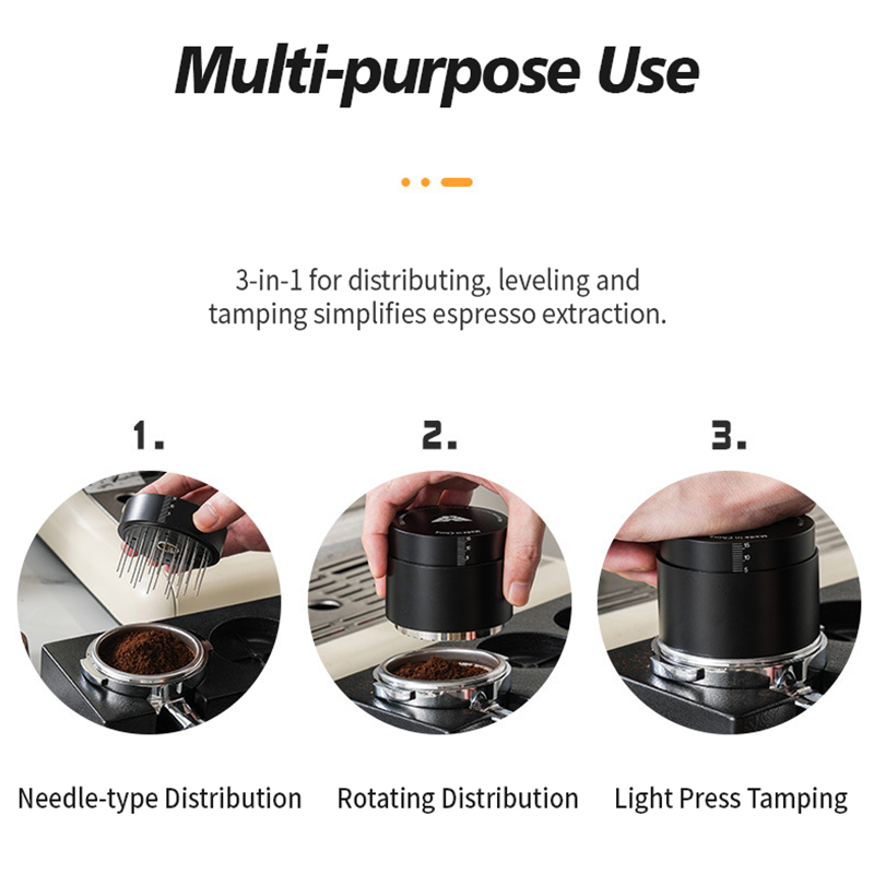 OANKR 2-in-1 Coffee Tamper wit - огляд і ціна Coffee Equipment Kit