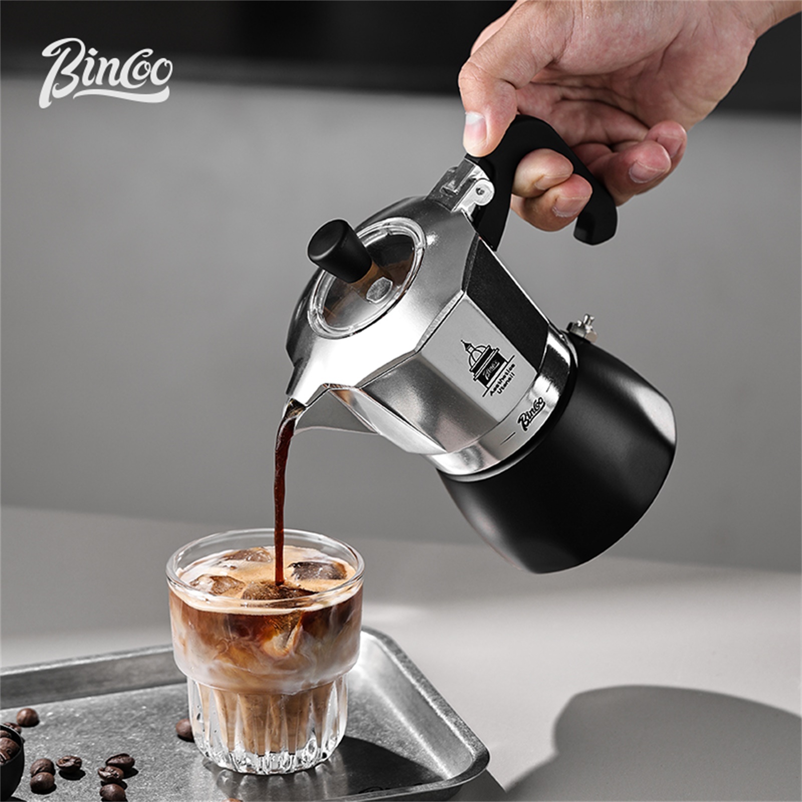 BINCOO Double Valve Moka Pot，E - огляд і ціна Coffee Equipment For Home