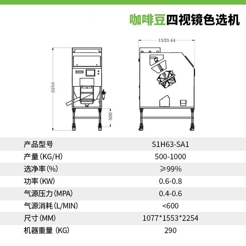 Coffee Color Sorter Profession - огляд і ціна Coffee Equipment And Tools