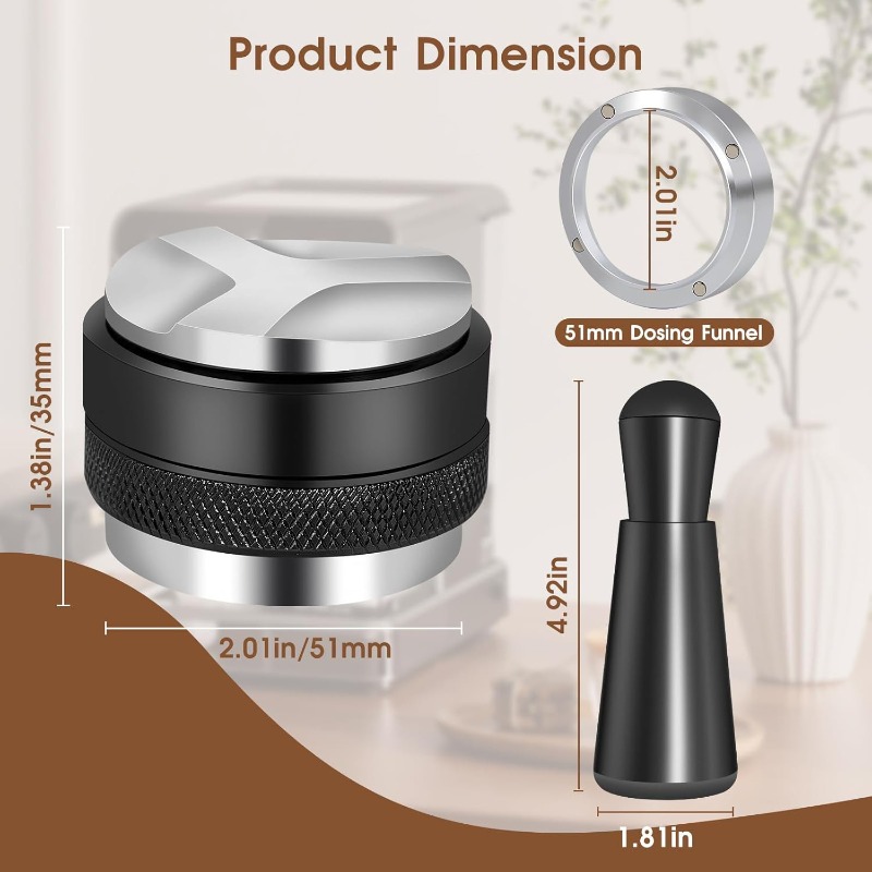 51/53/58mm 5pcs Espresso Set - - огляд і ціна Coffee Equipment Kit