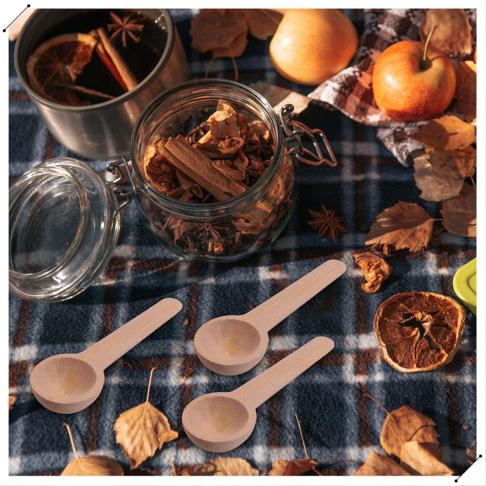 100 Pieces Mini Wooden Spoons  - огляд і ціна Coffee Equipment And Tools
