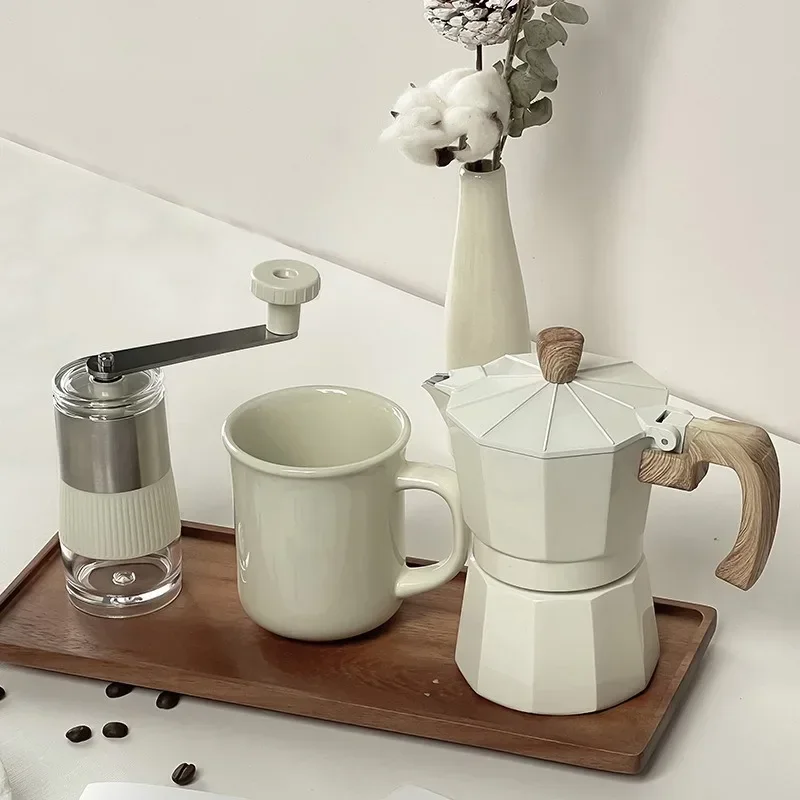 JUSTINLAU Manual Coffee Grinde - огляд і ціна Coffee Equipment Gift Set