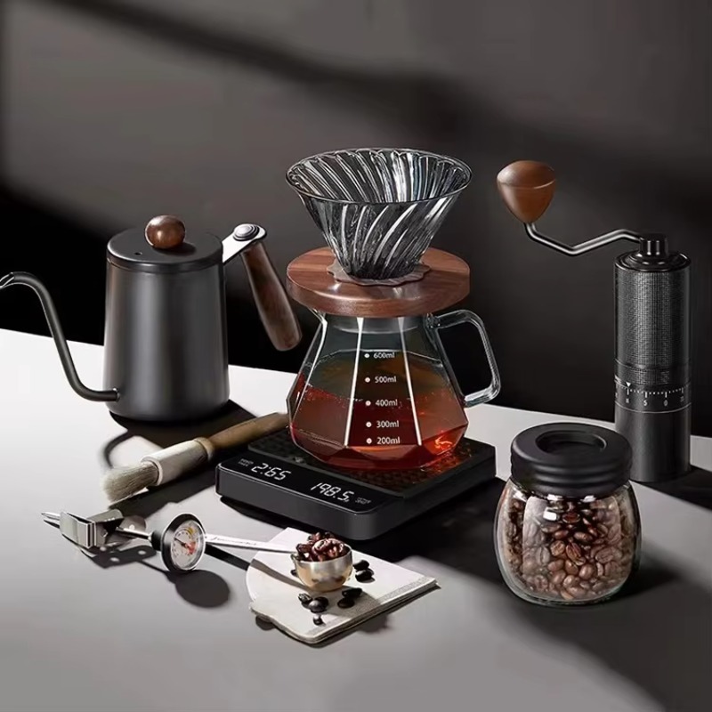 10pcs Travel Coffee Set Manual - огляд і ціна Coffee Equipment Kit
