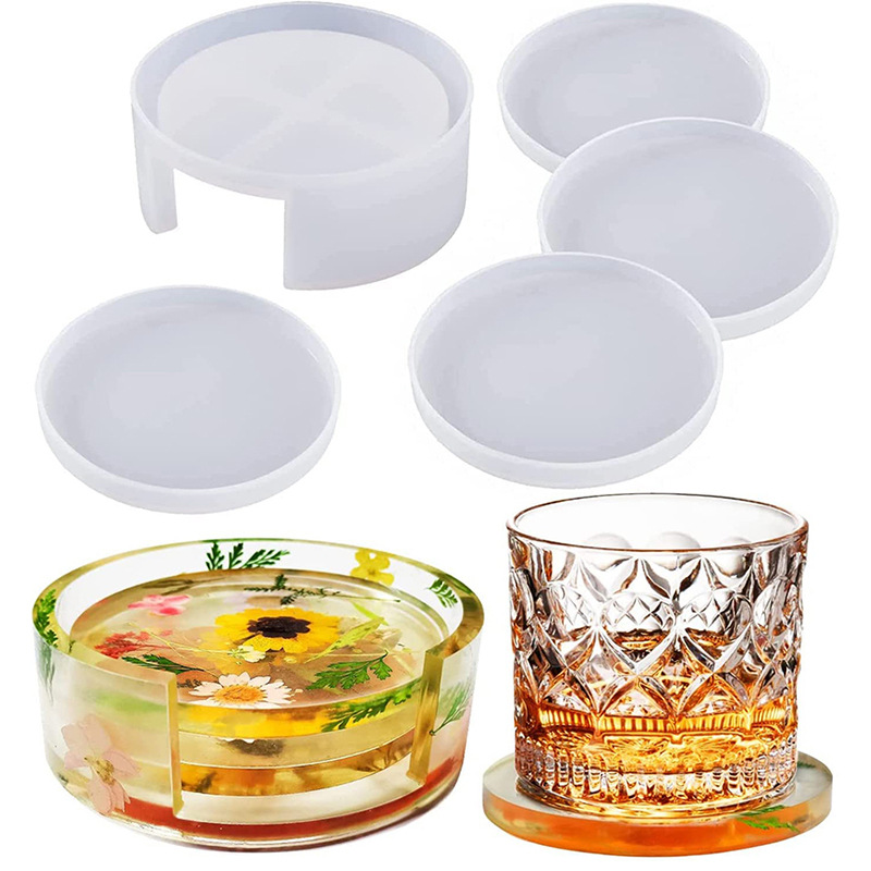 Round Square Coaster Silicone  - огляд і ціна Coffee Equipment And Tools